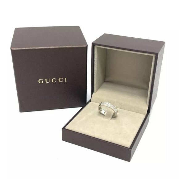 GUCCI Diamond Icon Stardust Diamond ring accessories small items Ring - Picture 5 of 9